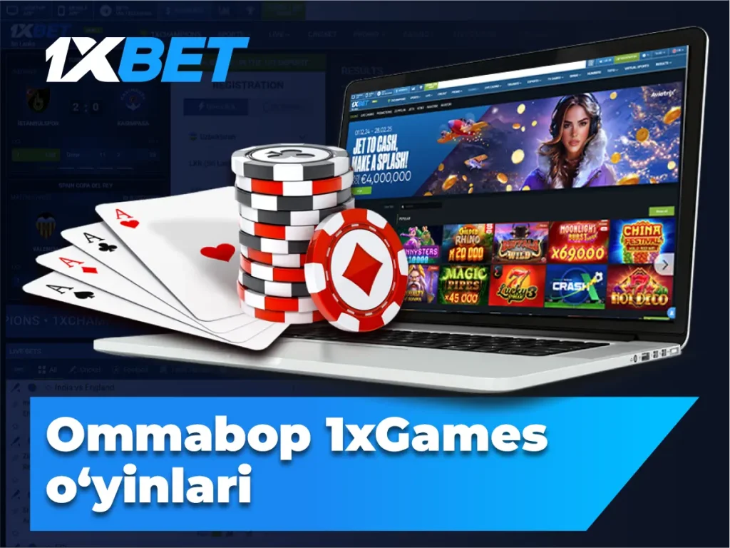 Ommabop 1xGames o‘yinlari